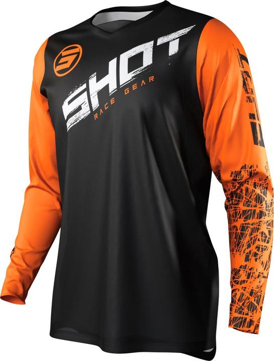 Immagine prodotto Shot DEVO SLAM Jersey orange-schwarz XL (XL)