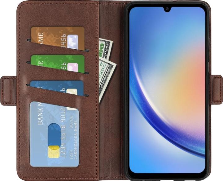 Produktbild Screenguard CardLounge Samsung Galaxy A34 5G Leder Hülle (Samsung Galaxy A34 5G)