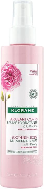 Produktbild Klorane Feuchtigkeitsspendender Körperspray mit Pfingstrose (Körpermilch, 200 ml)
