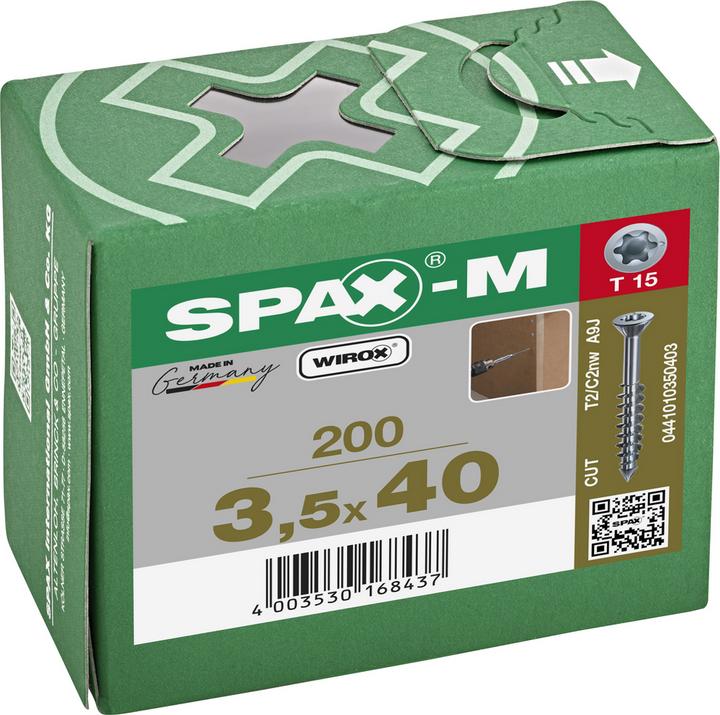 Productafbeelding Spax Zelftappende schroeven -M (200 Schroeven per stuk)