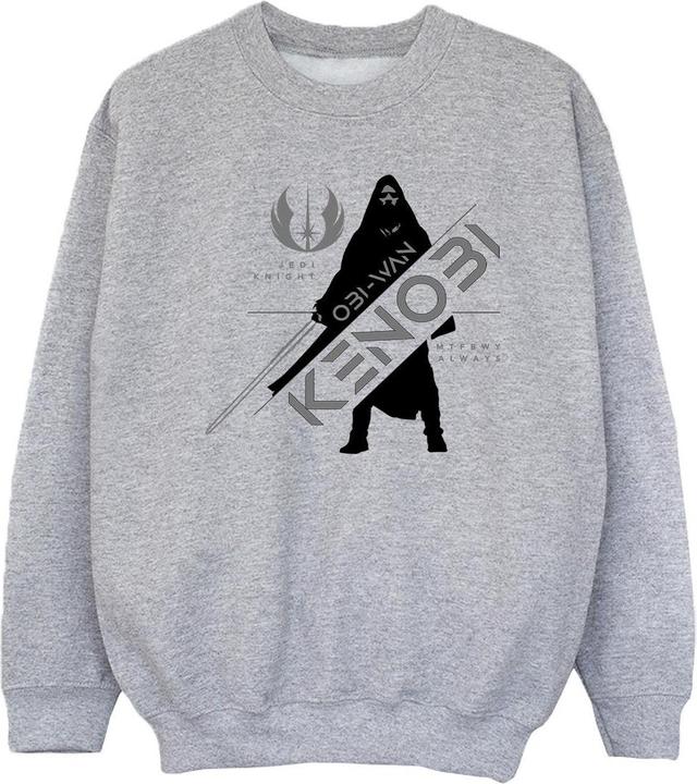 Produktbild Star Wars ObiWan Kenobi Jedi Knight Sweatshirt Mädchen (140, 146)