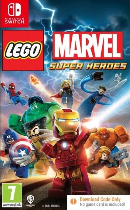 WB LEGO Marvel Super Heroes (Code in a Box) (Switch, Switch Lite, Switch OLED, EN)