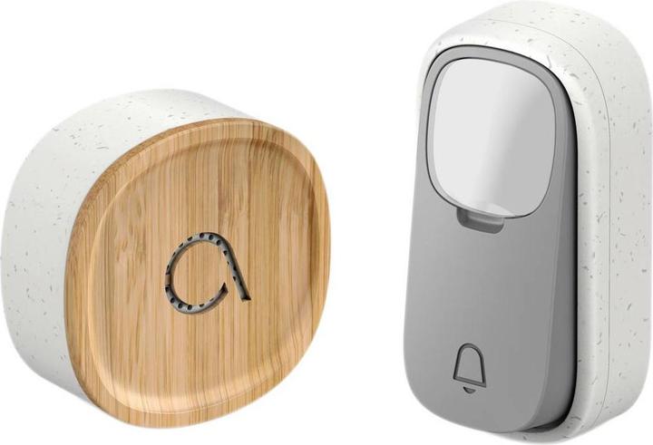 Actual product image Avidsen 102502 Radio chime complete set, battery-free, with USB connection