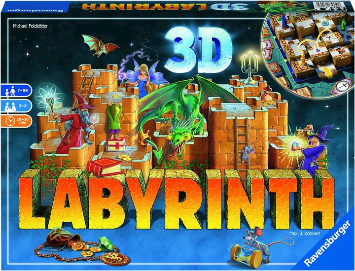 Actual product image Ravensburger The Crazy Labyrinth (German, French, Italian, English)