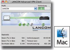 Produktbild Lancom Systems Advanced VPN Client Lizenz für MAC OS X