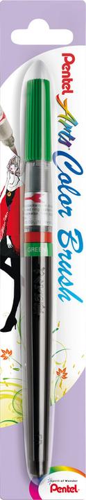 Actual product image Pentel Brush pen (Green, 1 x)