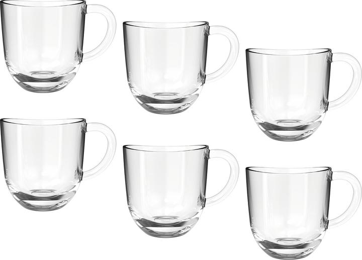 Image du produit Leonardo Kaffeetasse Napoli 280 ml, 6 Stück, Transparent (280 ml, 6 x)