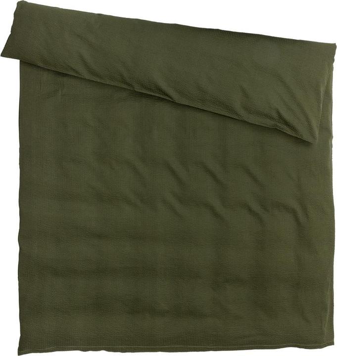 Actual product image Johann Jakob Satin Seersucker (Duvet cover, 240 x 240 cm)