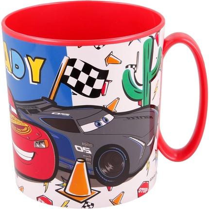 Euromic Cars Plastiktasse Becher 390ml Tasse für Kinder (350 ml)
