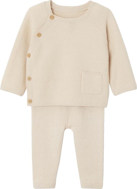 Produktbild Vertbaudet Baby Strick-Set: Pullover & Leggings Oeko-Tex (74)