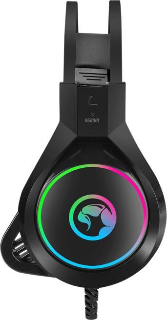 Actual product image Marvo HG8901 Silver (QMMWM89UGB00) headphones (Cable)
