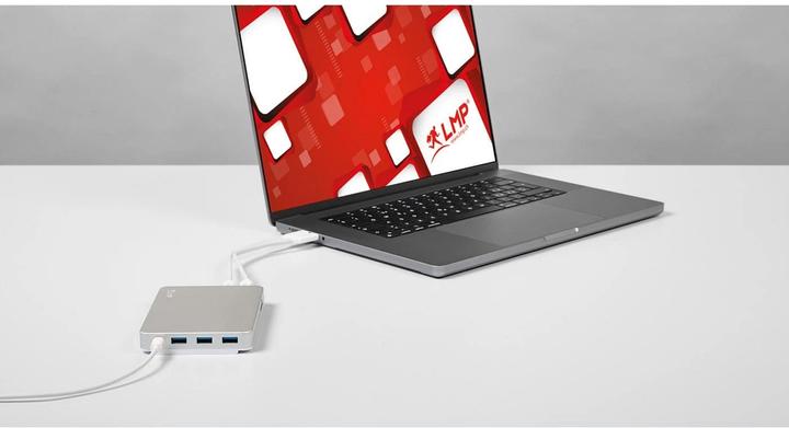 Produktbild LMP USB-C DuoDock (USB-C, 9 Ports)