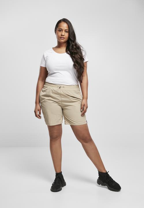 Actual product image Urban Classics Ladies Crinkle Nylon Shorts (XS)