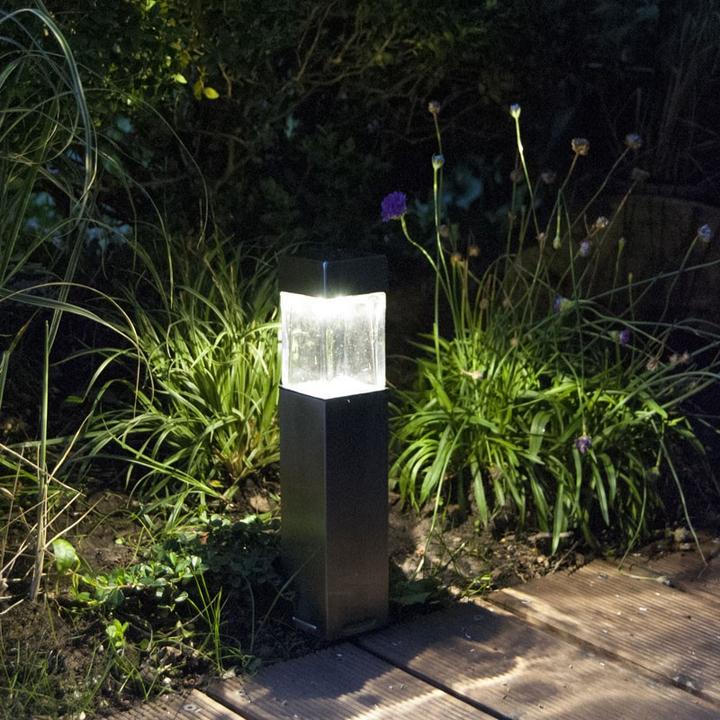 Immagine prodotto EZ Solar Luci solari in acciaio inox - 4 pezzi (8 lm, IP44)