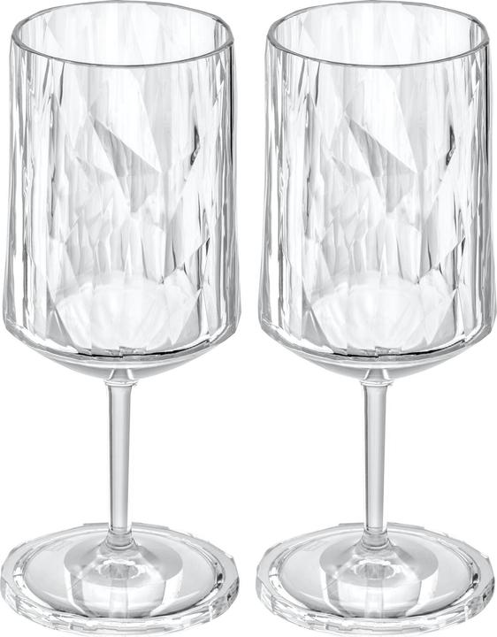 Koziol Verre à vin rouge Superglas (30 cl, 2 Verres, Verres à vin rouge)