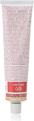 Actual product image Wella Colour Touch Pure Naturals (8/0 light blonde)