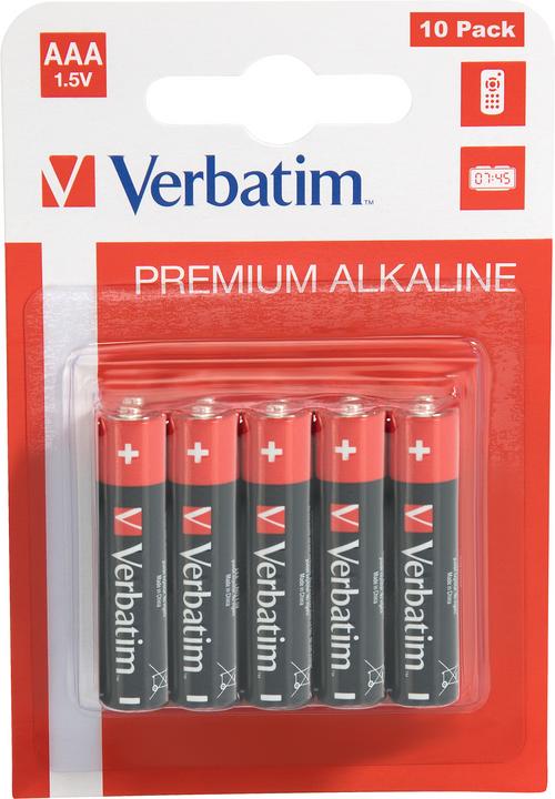 Produktbild Verbatim AAA Alkaline Battery (10 Stk., AAA)