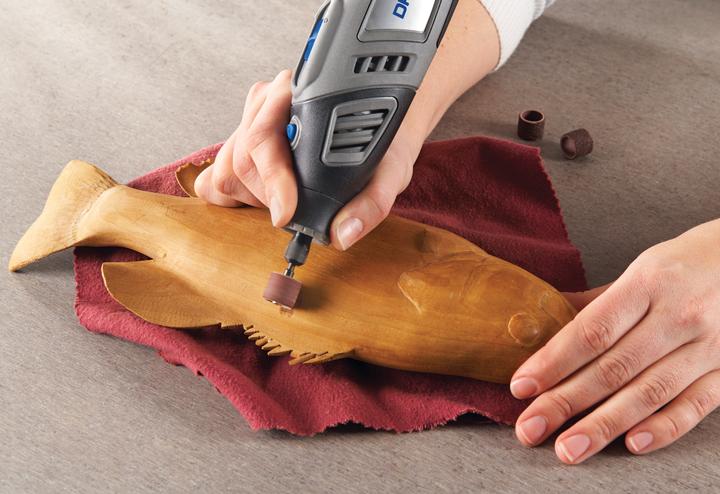 Produktbild Dremel Schleifband 13 mm, Körnung 60, mit Schleifdorn (60)