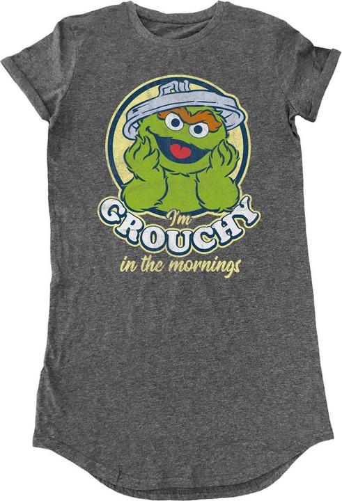 Sesame Street Grouchy In The Morning Tshirtkleid