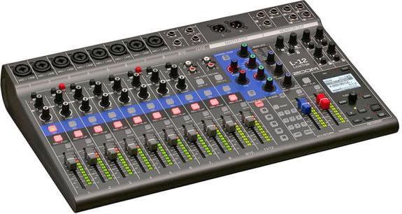 Produktbild Zoom L-12 LiveTrak Digital Mischpult mit Speicherkarte (Studio- und Livemixer)