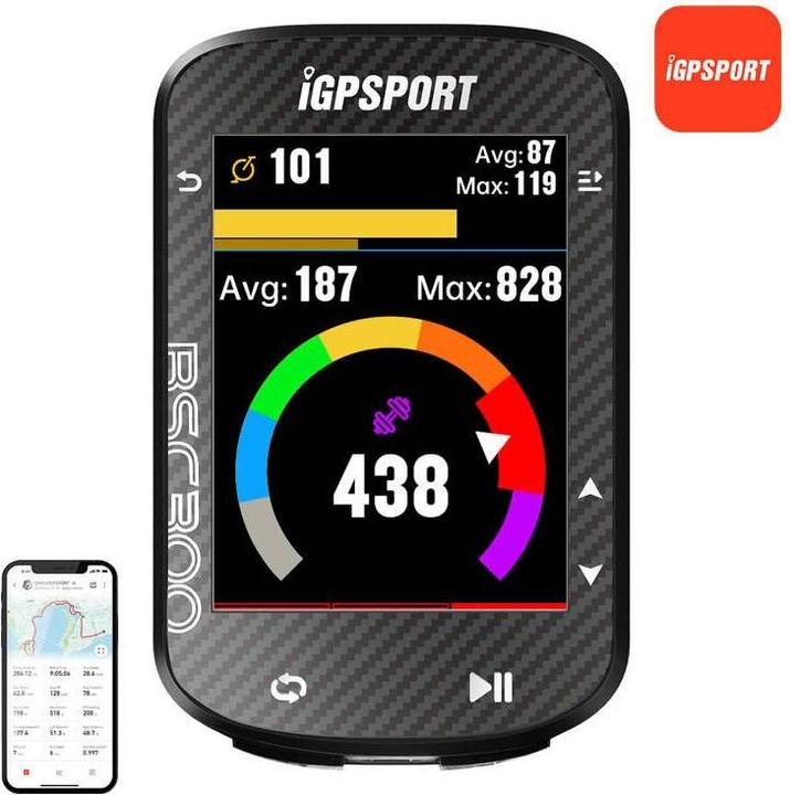 iGPSport Fahrradcomputer BSC300 Karten Navigation Radcomputer
