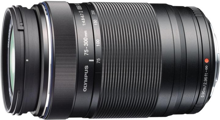 Actual product image Olympus ED 75-300mm f/4.8-6.7 II Black (Micro Four Thirds, Micro Four Thirds)
