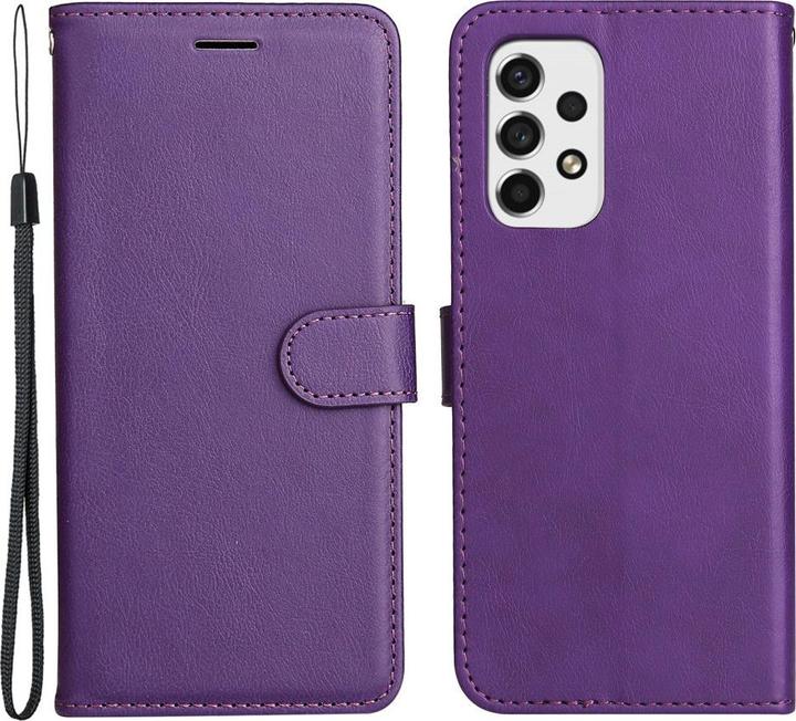 Produktbild Cover-Discount Galaxy A53 5G - Leder Etui Hülle violett (Samsung Galaxy A53 5G)