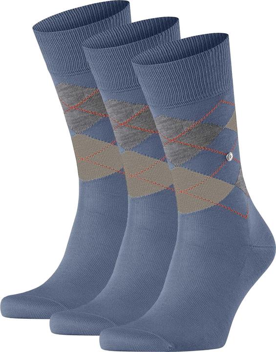 Image du produit Burlington Chaussettes Casual Confortables Manchester (Lot de 3, 40 - 46)