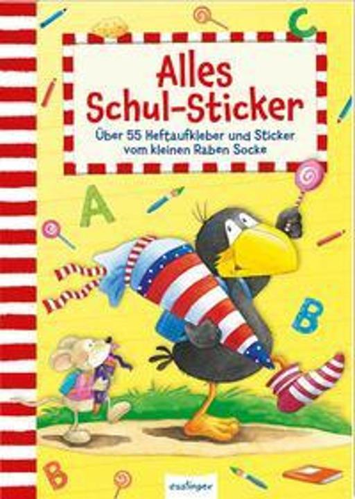 Produktbild Der kleine Rabe Socke: Alles Schul-Sticker