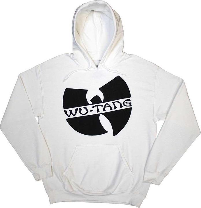 Actual product image Wu Tang Clan Unisex Adult Slant Logo Pullover Hoodie (S)