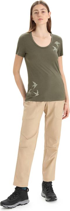 Image du produit Icebreaker Femmes Tech Lite II S/S Scoop Swarming Shapes (S)