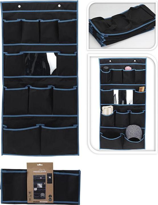 Image du produit Koor Organiseur Sac suspendu, 45 x 90 cm, couleur : noir