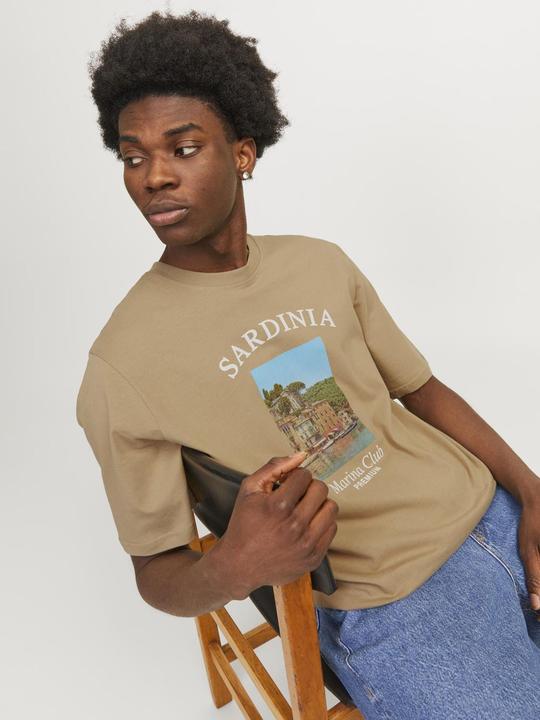 Immagine prodotto Jack & Jones T-shirt stampata con scollo rotondo (S)