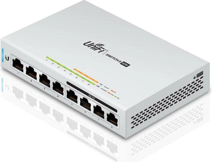 Image du produit Ubiquiti Commutateur Unifi US-8-60W-5 Set:8 Port (8 Ports)