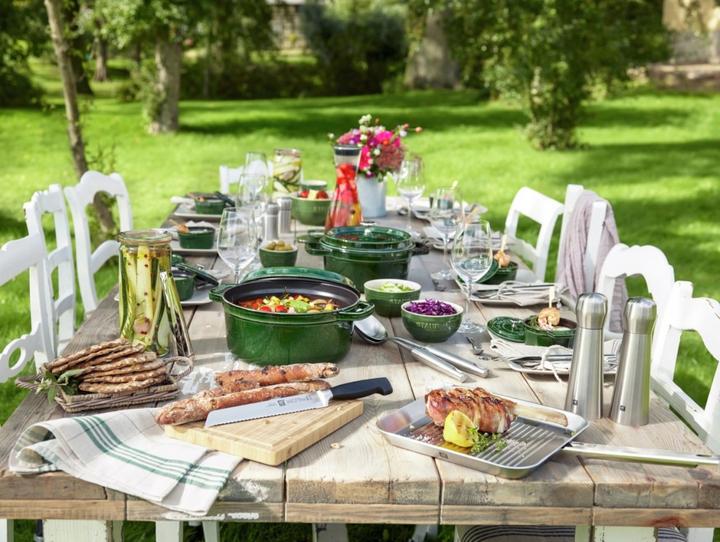 Immagine prodotto Staub Tostapane verde (28 cm, Pirofila + casseruola, Ghisa)