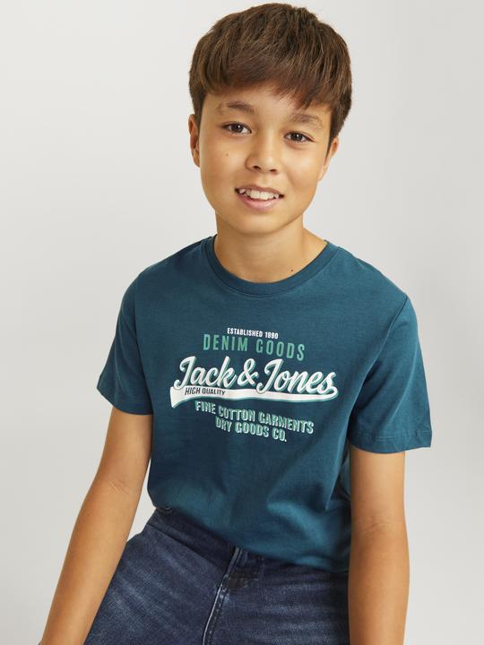 Image du produit Jack & Jones JJELOGO TEE SS ONECK 2COL 24/25 NOOS JNR (176)