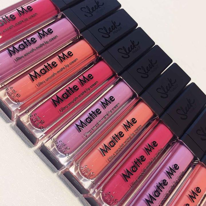 Actual product image Sleek MakeUP MATTE ME ultra smooth lip cream #Apricot Blooms (Apricot Blooms)