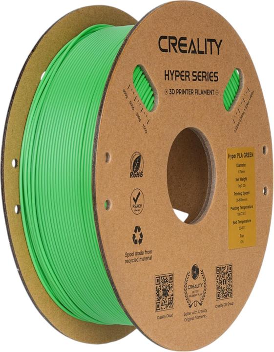 Image du produit Creality Hyper PLA (PLA, 1.75 mm, 1000 g, Vert)