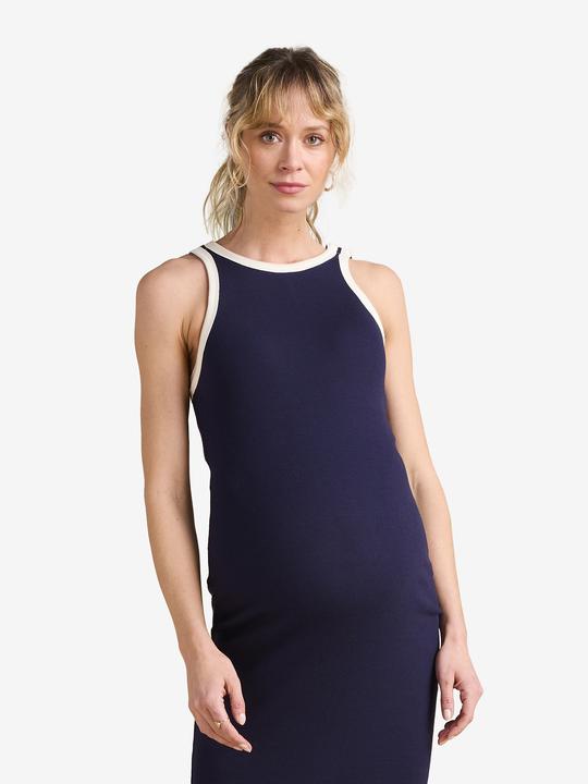 Actual product image Envie de Fraise Organic collection: Midi dress for pregnancy and nursing, fine rib jersey (42)