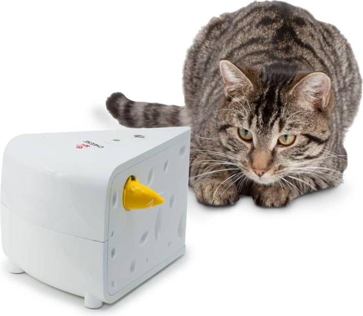 Actual product image PetSafe Cheese Automatic Cat Toy (Catmint toy)