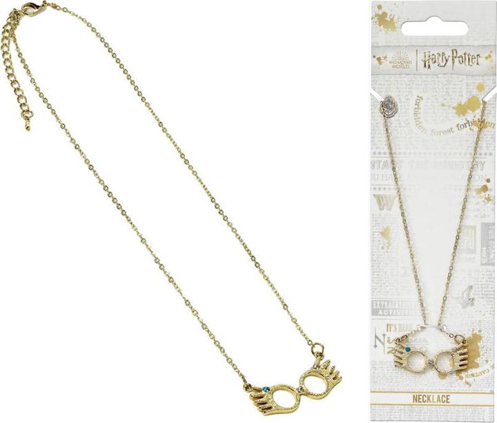 Image du produit Carat Harry Potter Collier officiel de Luna Lovegood en or, taille unique, zinc, pas de pierre précieuse (Zinc)
