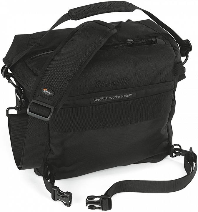 Produktbild Lowepro Stealth Reporter D550 AW, Schultertasche, Schwarz (Kamera Schultertasche)