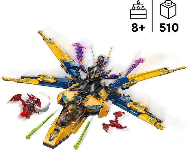 Produktbild LEGO Ras und Arins Super-Sturmflieger (71833, LEGO Ninjago)