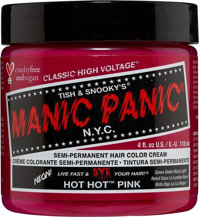 Skybound Hot Hot Pink Classic Creme Vegan Cruelty Free Pink Semi Permanent Hair Dye 118ml (Hot Hot Pink)