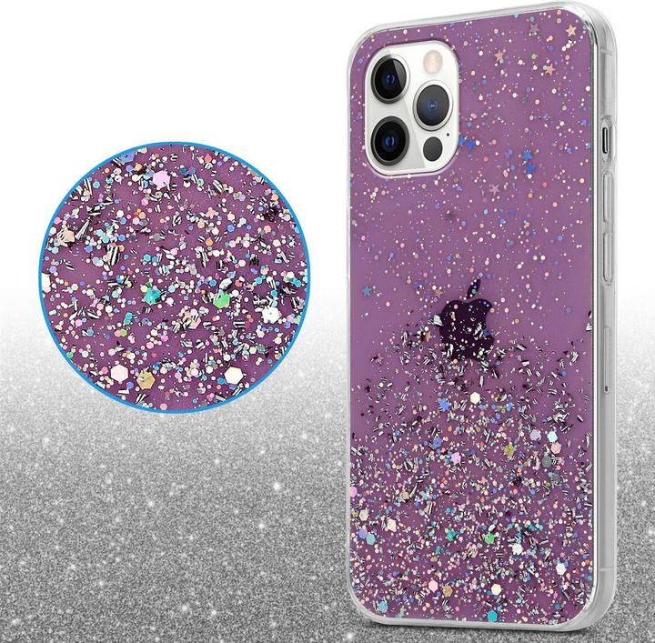 Produktbild Cadorabo TPU Cover funkelnder Glitter (Apple iPhone 12 Pro Max)