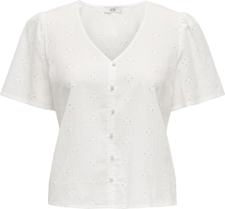Actual product image JdY Normal geschnitten Hemdkragen Voluminöser Armschnitt Hemd Hemd (XL)