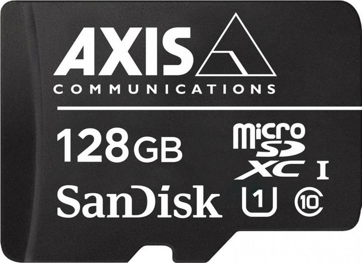 Image du produit Axis Carte de surveillance 128 GB (128 Go, microSDXC, SD, U1, UHS-I)