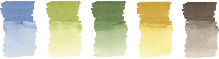Produktbild Faber-Castell Wasserfarben Marker Albrecht Dürer 5er Etiu, Plein Air (Braun, 1 mm, 5 x)