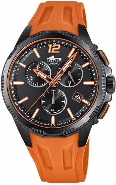 Produktbild Lotus UHR 18591/6 SCHWARZES GUMMIBAND, HERREN (44 mm)