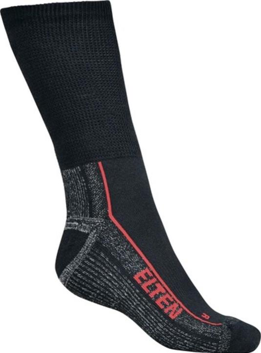 Produktbild Elten Funktionssocke Perfect Fit Socks ESD (Carbon) Grösse 35-38 schwarz/grau (Einzelpack, 35 - 38)